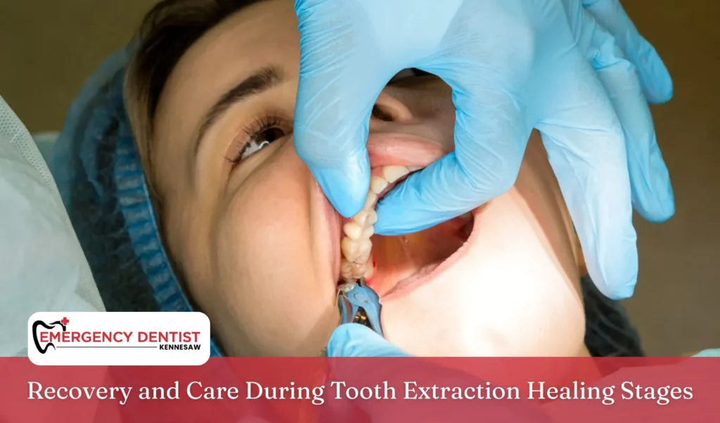 Recovery and Care During Tooth Extraction Healing Stages