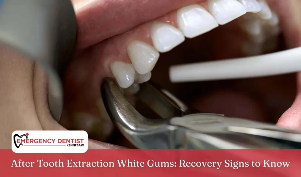 After Tooth Extraction White Gums: Recovery Signs to Know