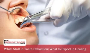White Stuff in Tooth Extraction What to Expect in Healing