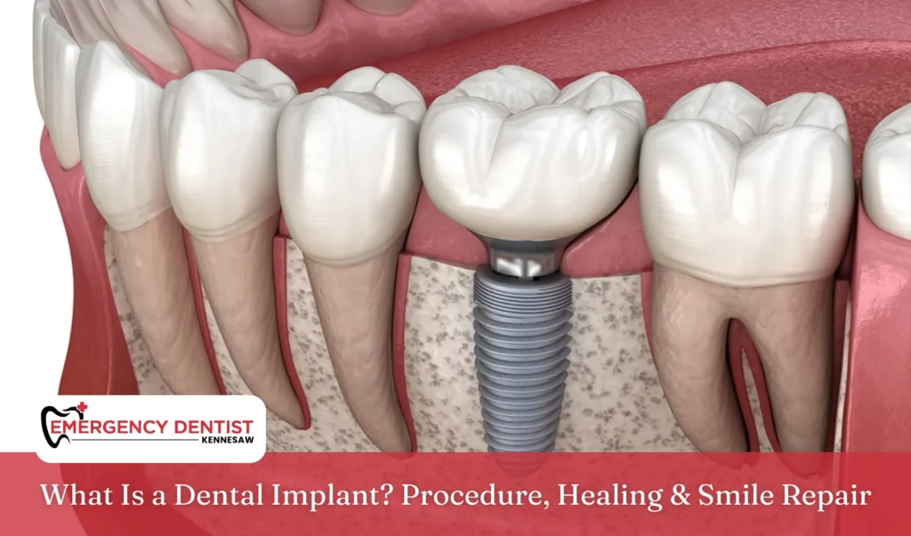 What Is a Dental Implant Procedure, Healing & Smile Repair