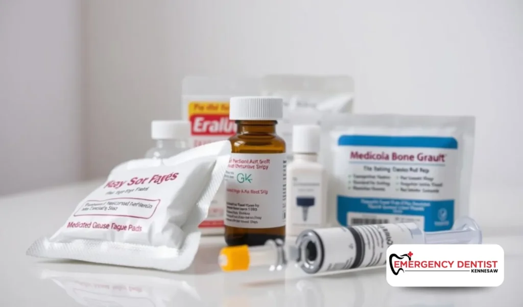 Applying a Medicated Dressing