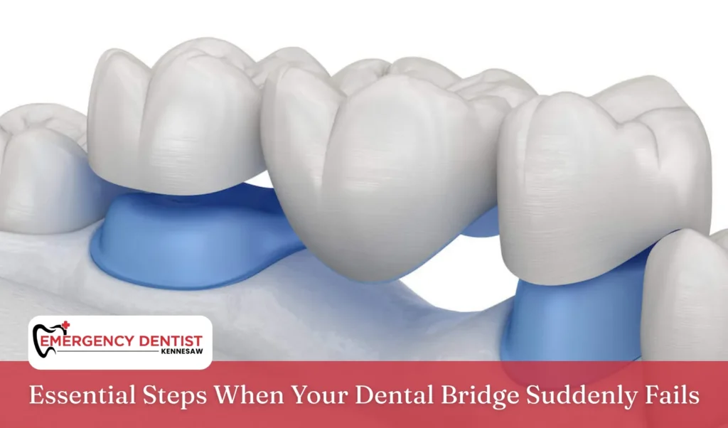 Essential Steps When Your Dental Bridge Suddenly Fails