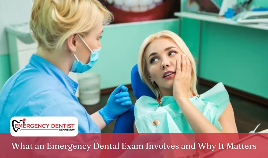 What an Emergency Dental Exam Involves and Why It Matters